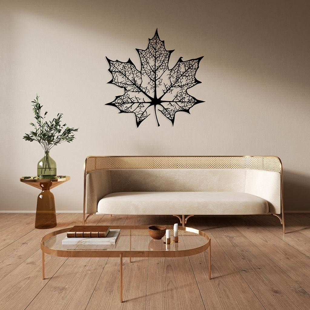 Maple Leaf Metal Wall Decor