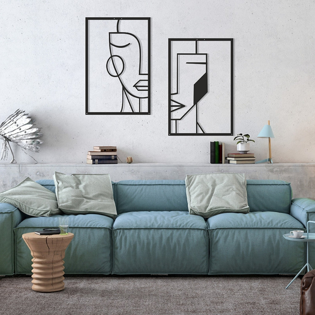 Abstract Faces set