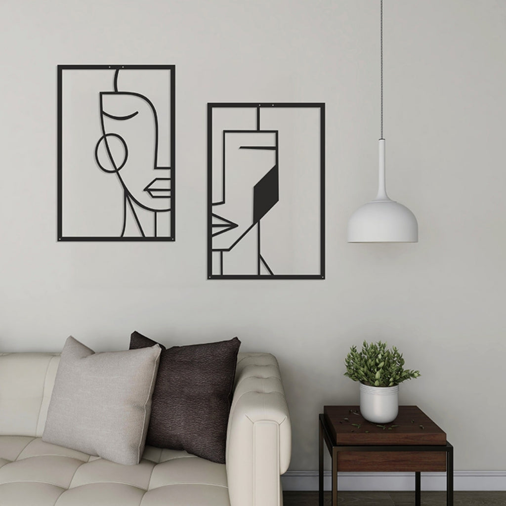 Abstract Faces set