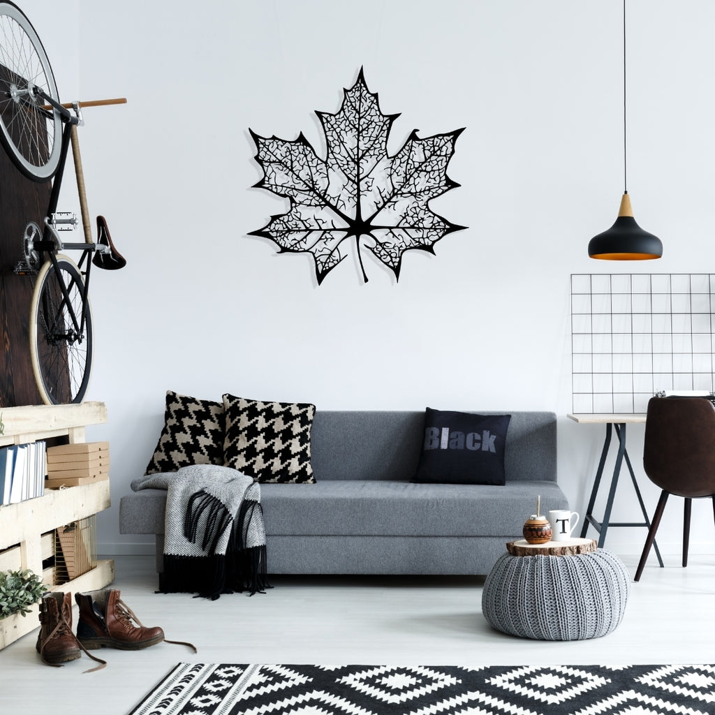 Maple Leaf Metal Wall Decor
